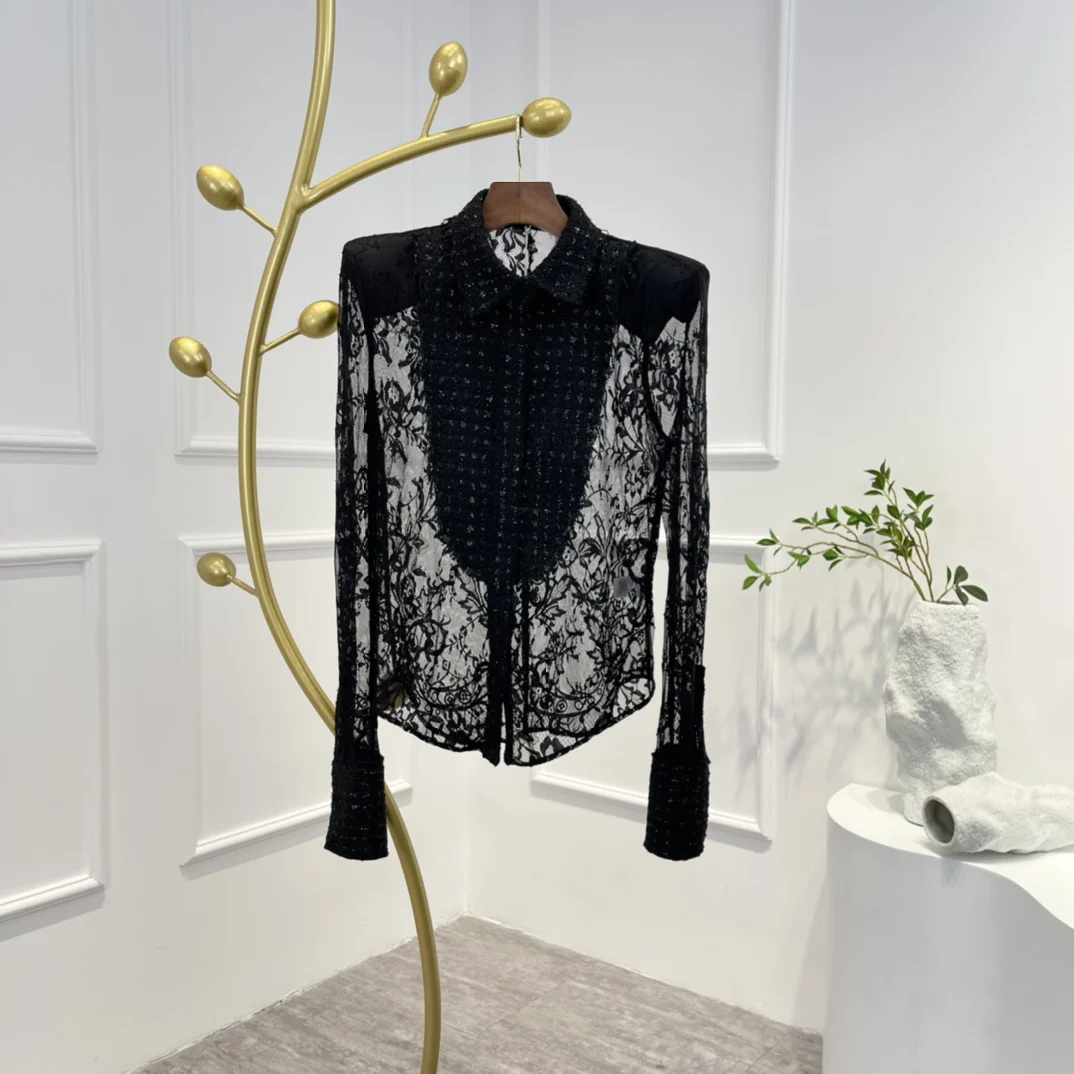 

2022 Autumn New Top Quality Women Blouse