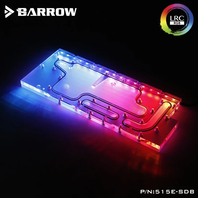 Barrow 515E-SDB платы Waterway для корпуса Phanteks 515E/515ETG LRC RGB v2 процессора Intel и здания с