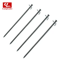 4pcsset 20cm 30cm 40cm nails tent pegs with rope stake camping hiking equipment outdoor traveling tent accessories tent pegs