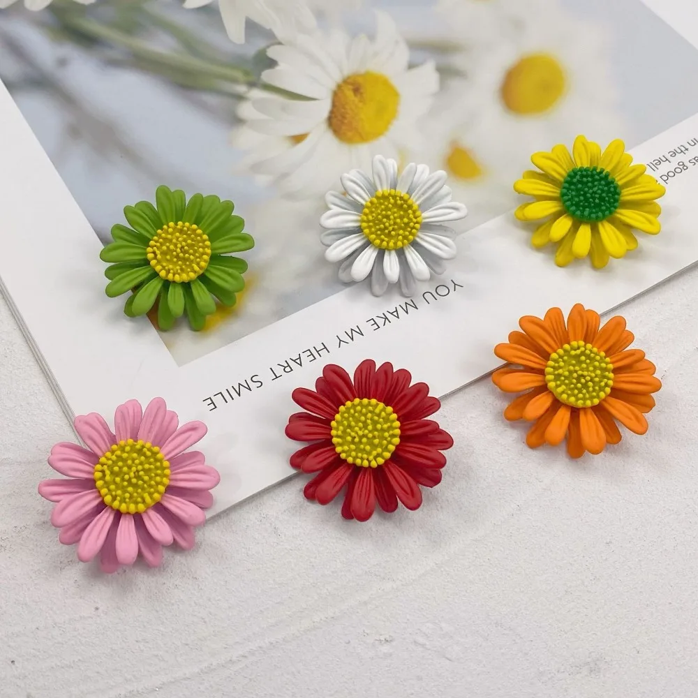 

Brooch Pin Daisy Brooches Cute Elegant Flowers Daisy Brooch Pin Jewelry Enamel Metal Sunflower Metal Lapel Pins Party Gift