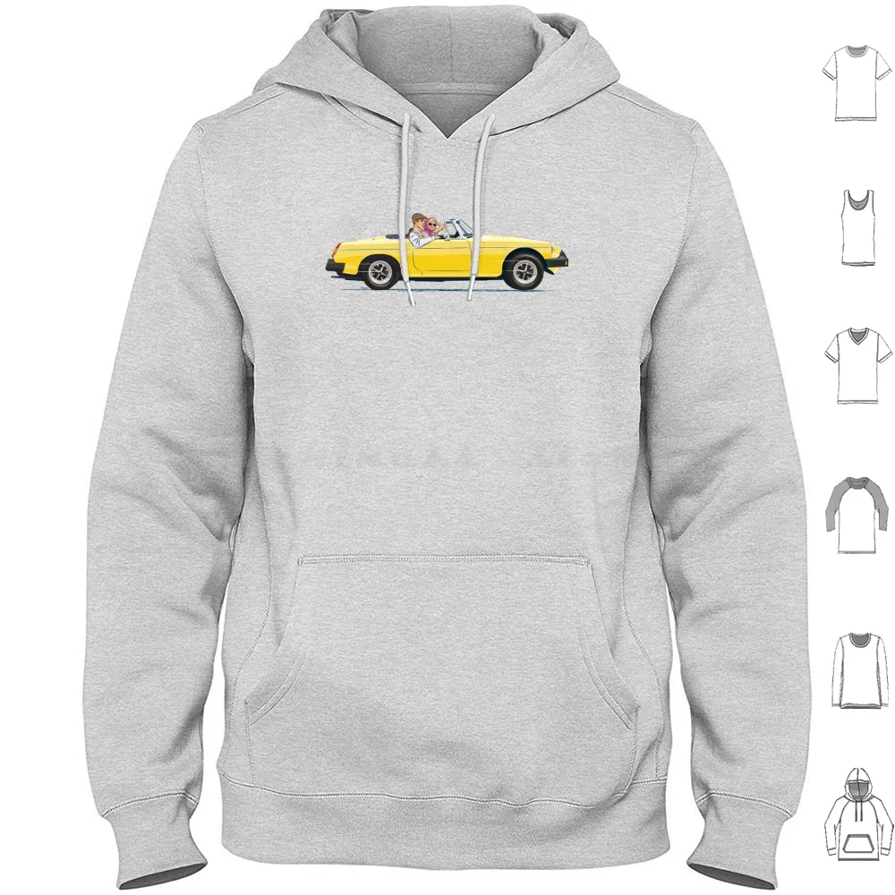 

Inca Yellow Mgb Roadster – The Classic British Sports Car ( * Rhd ) Hoodies Long Sleeve Mgb Mgb Gt Great British