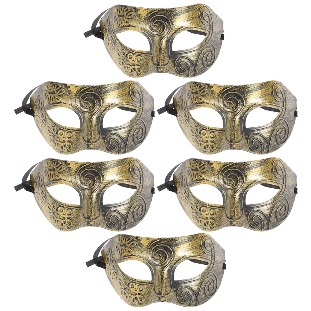 

Mask Masks Party Carnival Venetian Mardi Masquerade Costume Half Face Props Photo Prince Cosplay Decorative Prom Vintage Dress