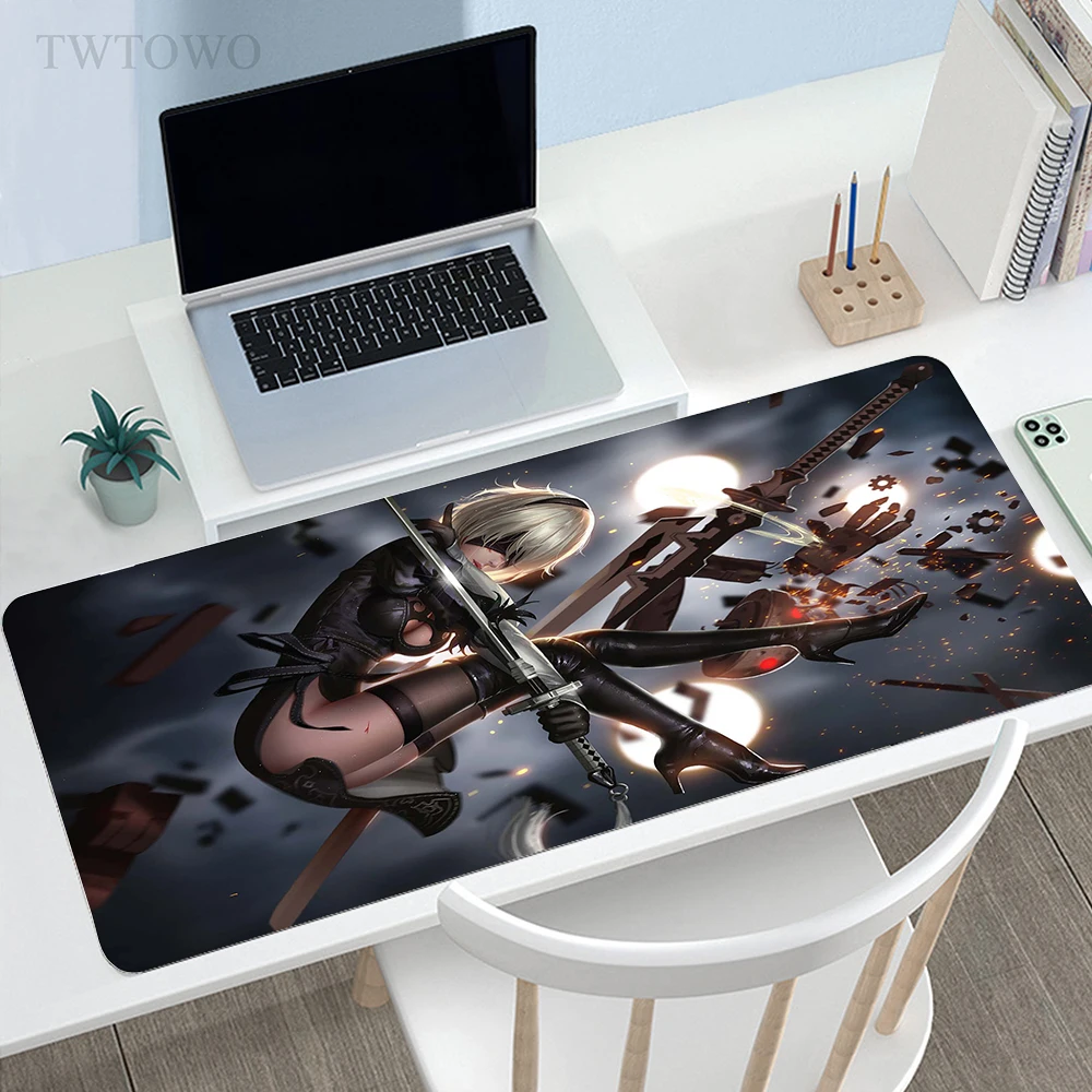 

Nier Automata Mouse Pad Gamer Custom New Large Mouse Mat keyboard pad MousePads Carpet Soft Natural Rubber Gamer Mice Pad