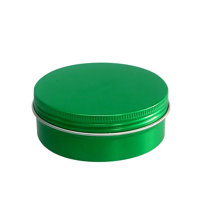 

6pcs 120ml Aluminum Tin Jars Metal 120g Empty Cosmetic Face Care Eye Cream Lip Balm Gloss Packaging