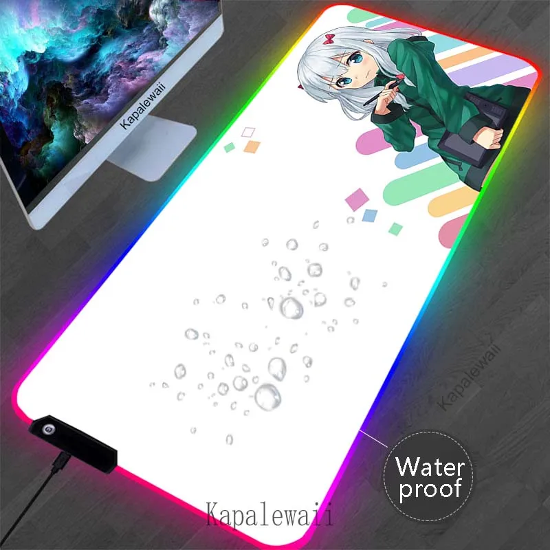 Рисунок 3 - Игровой коврик для мыши RGB с аниме Izumi