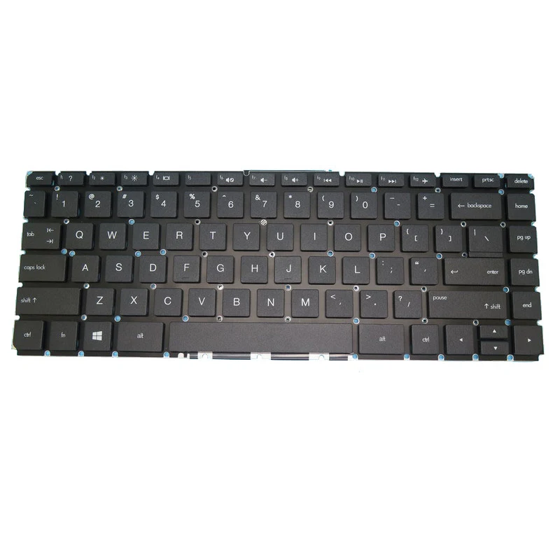 Клавиатура США для ноутбука HP 14-AF 14-AF000 14-AF005AU 14-AF010NR 14-AF114AU 14-AF117AU 14-AF123AU черная без
