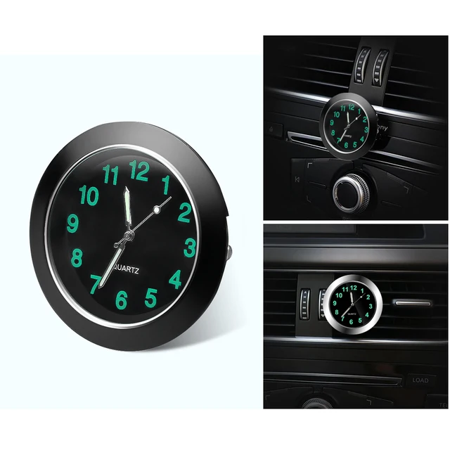 Mini Watch Car Quartz Clock Mini Electronic Clock Waterproof Bicycle Motorcycle Watch Auto Car Clock Dashboard Clock In Car 2