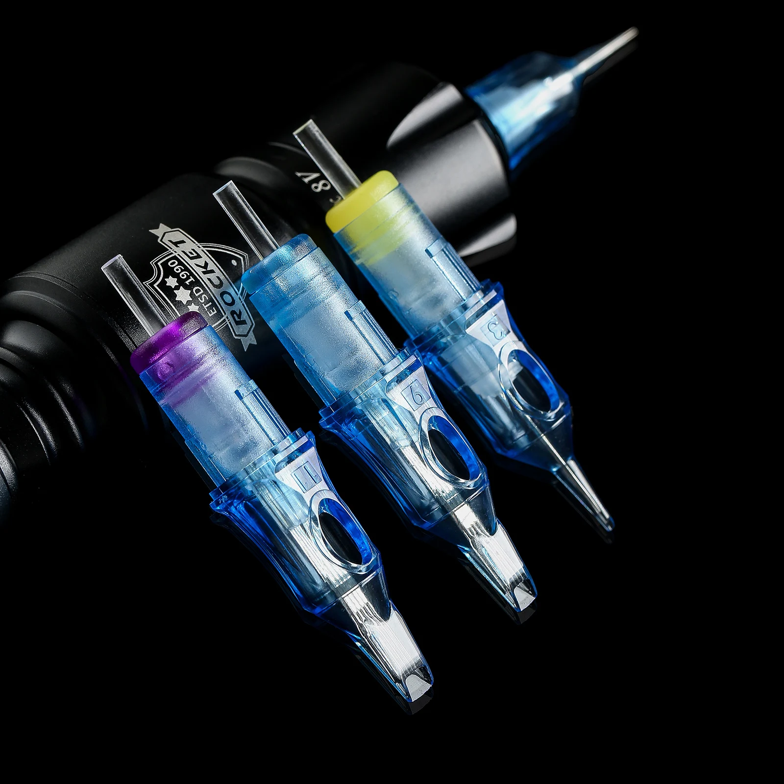 

10pcs 0.35MM Factory Accept OEM Tattoo Cartridge Needles Disposable Semi Permanent Makeup Eyebrow Tattoo Pen Machine Supplies