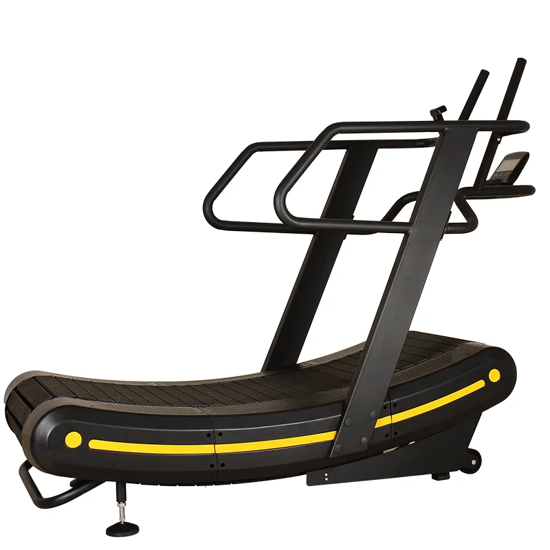 new model commercial no power curved treadmill curved treadmill unpowered gym fitness equipment exercise running machine