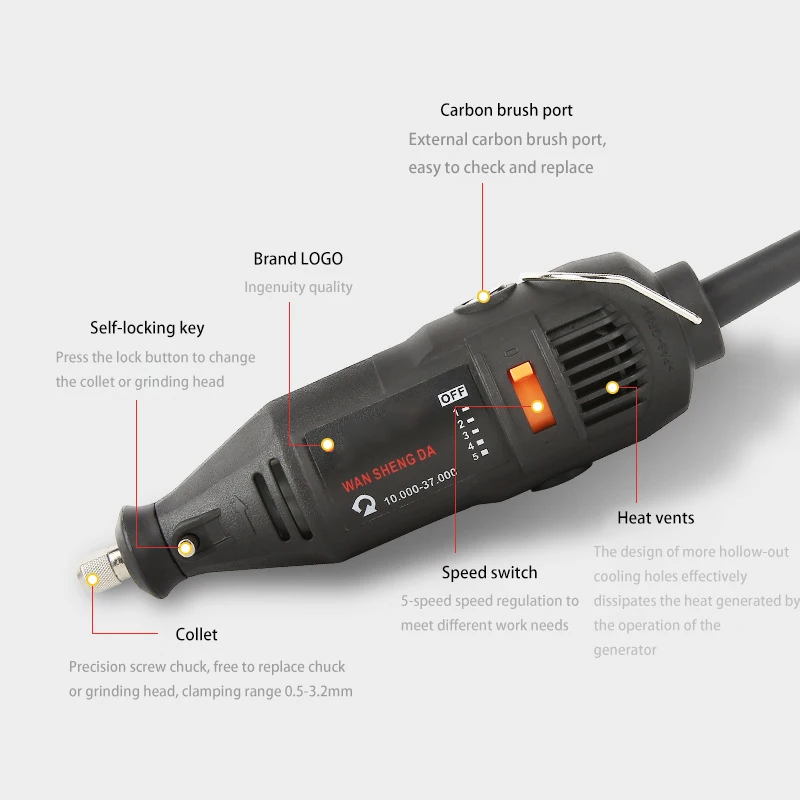 

Rechargeable Screwdriver Mini Electric Grinder Set Polishing Drilling Cutting Micro Drill Hand Tool Sets Tools for Home Engraver