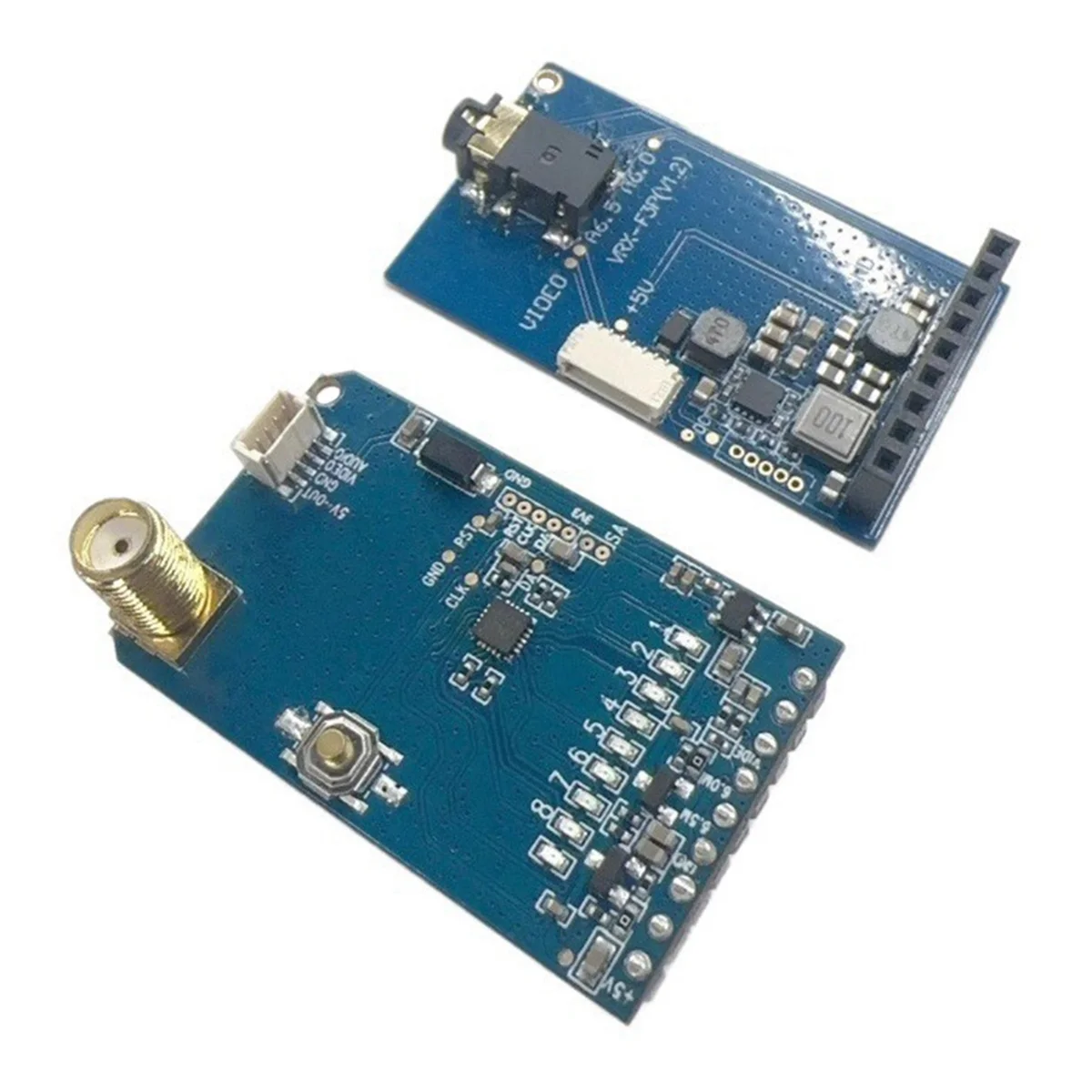 1.2G 1.3G VRX 8-канальный видеоприемник FPV с голосовой функцией PAL/NTSC 2-6S для очков FatShark