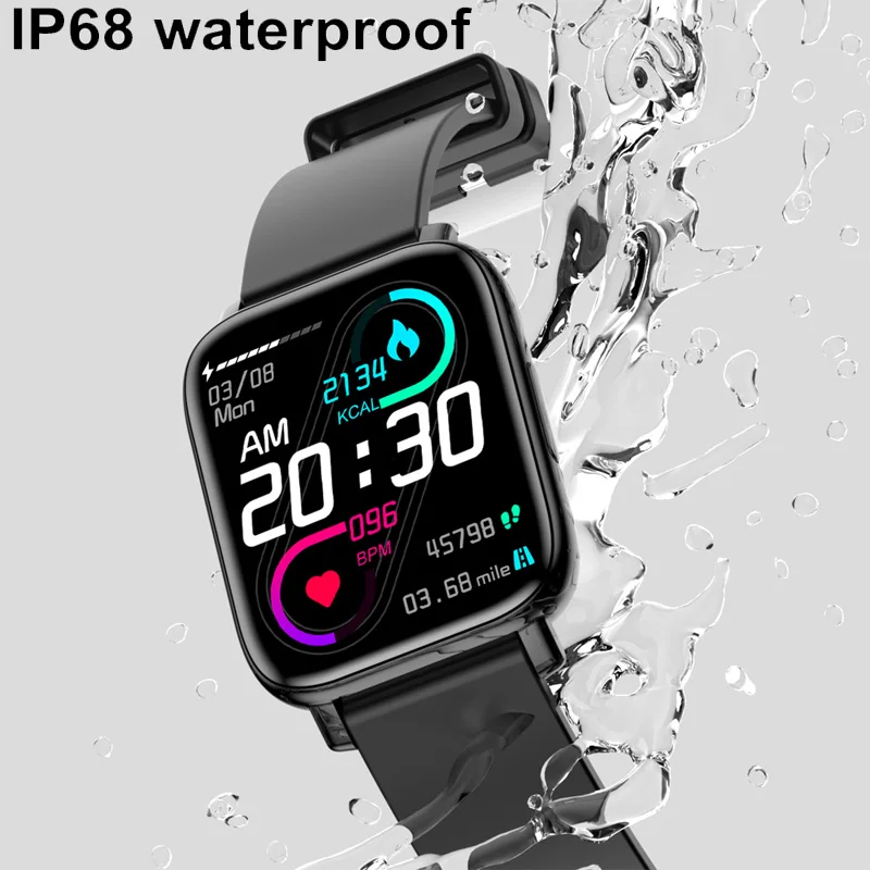 New Smartwatch Men IP68 Waterproof HD Screen Bluetooth Call Mesasge Reminder Smart Sports Watch for Women Health Fitness Tracker |