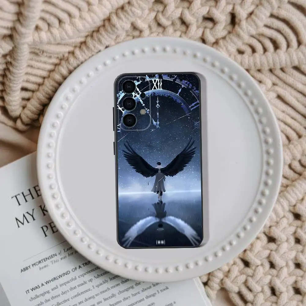 Фото Чехол для телефона O-Omniscient Reader Viewpoin для Samsung Galaxy A73,31,32,72,41,53,52,71,22,5G, Note, J7,8,9, мягкий черный чехол №5