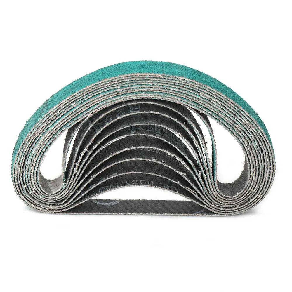 Шлифовальная лента Зернистость 40-120 10x330 мм 20x520