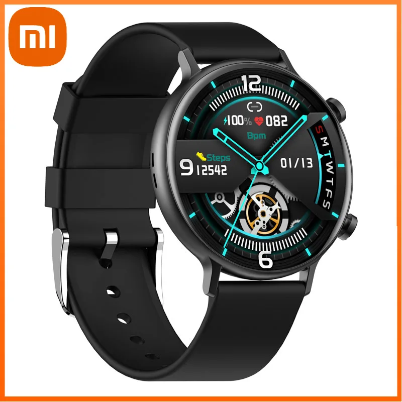 

Смарт-часы Xiaomi с поддержкой Bluetooth, пульсометром, тонометром и ЭКГ