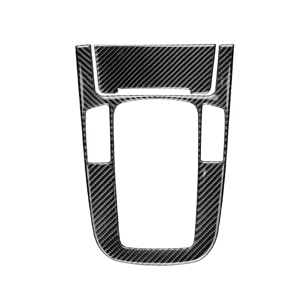 

Панель управления переключением передач автомобильного прикуривателя, сменная панель из углеродного волокна для A4, A5, Q5, B8, Q3, A6