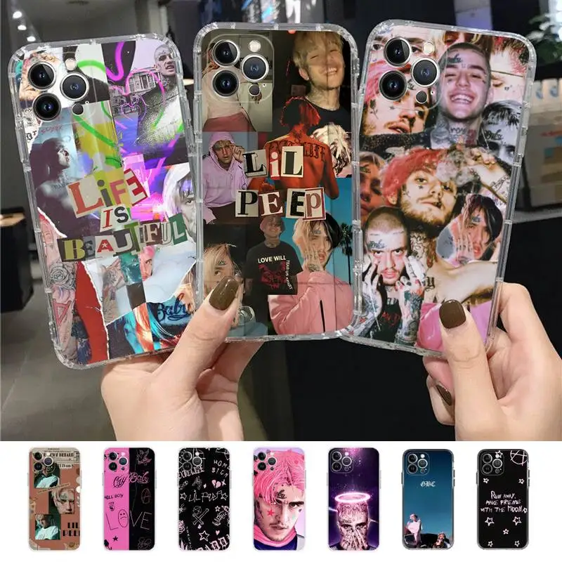

Lil Peep Phone Case for iPhone 11 12 13 mini pro XS MAX 8 7 6 6S Plus X 5S SE 2020 XR case