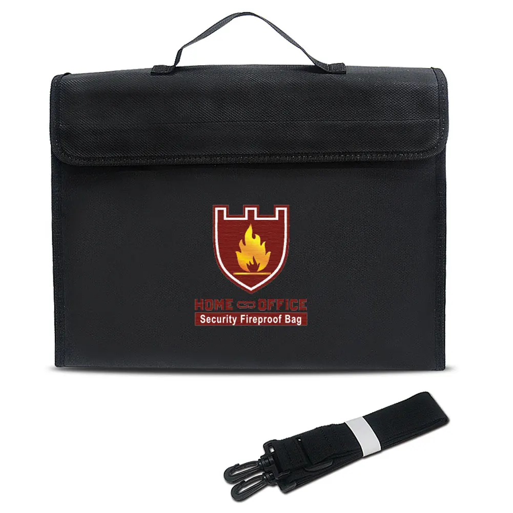 

Paper Safety Duarble Cash Files Electronics Glass Fibre Document Guard Storage Fire Resistant Pouch