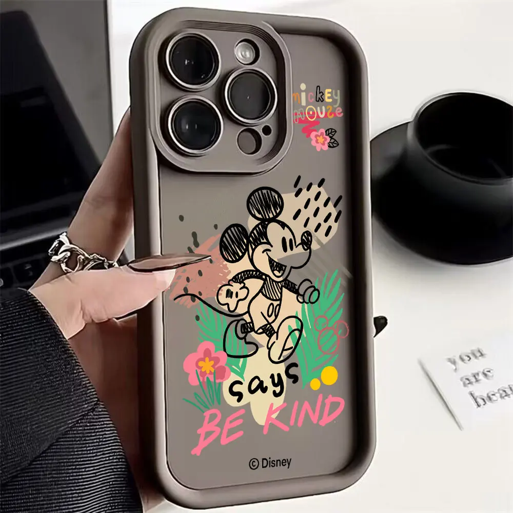 Роскошный чехол для телефона с изображением Микки Xiaomi Redmi Note 9 10 10C 11 12 12C 13 13C 14C A1 A3