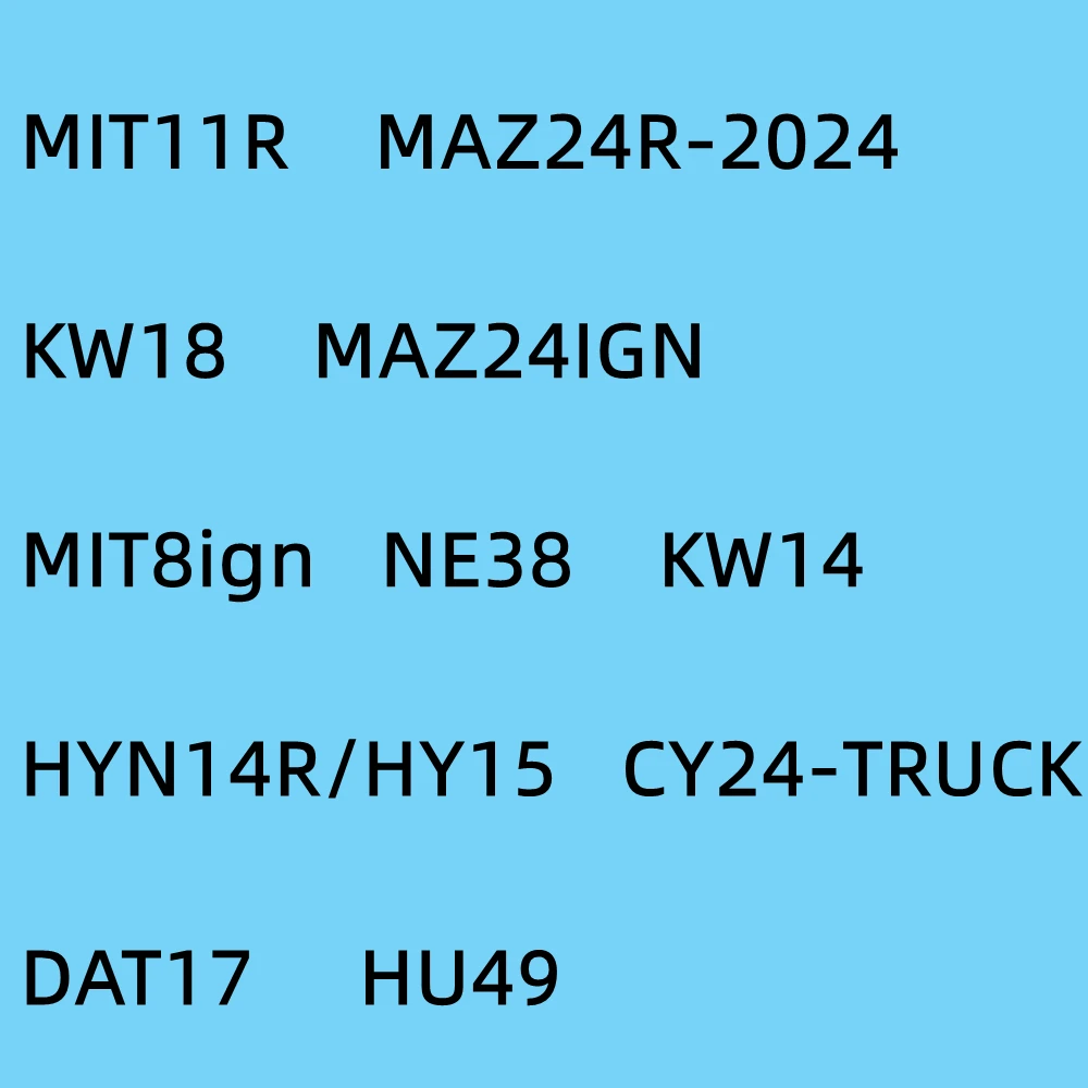 Фото LIshi 2 в 1 MIT11R MAZ24R-2024 KW18 MAZ24IGN MIT8ign NE38 KW14 HYN14R/HY15 CY24-TRUCK DAT17 HU49 №1