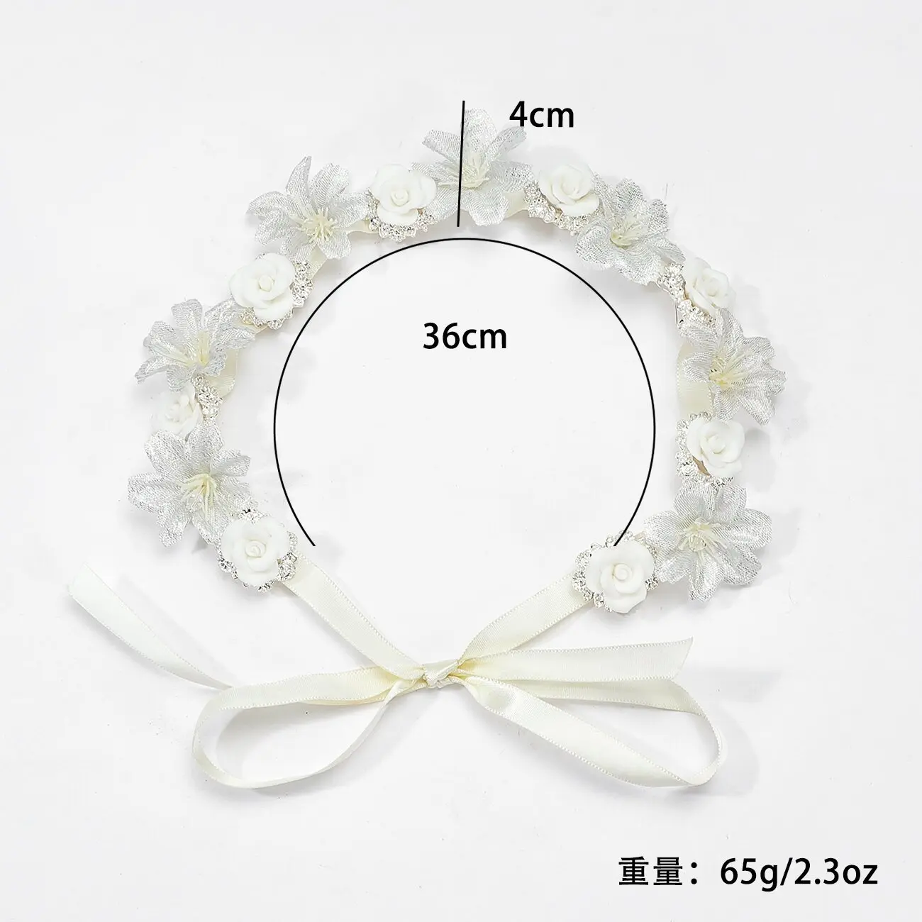 Свадебная вуаль ободок для волос с белым цветком диадемы женщин свадебные