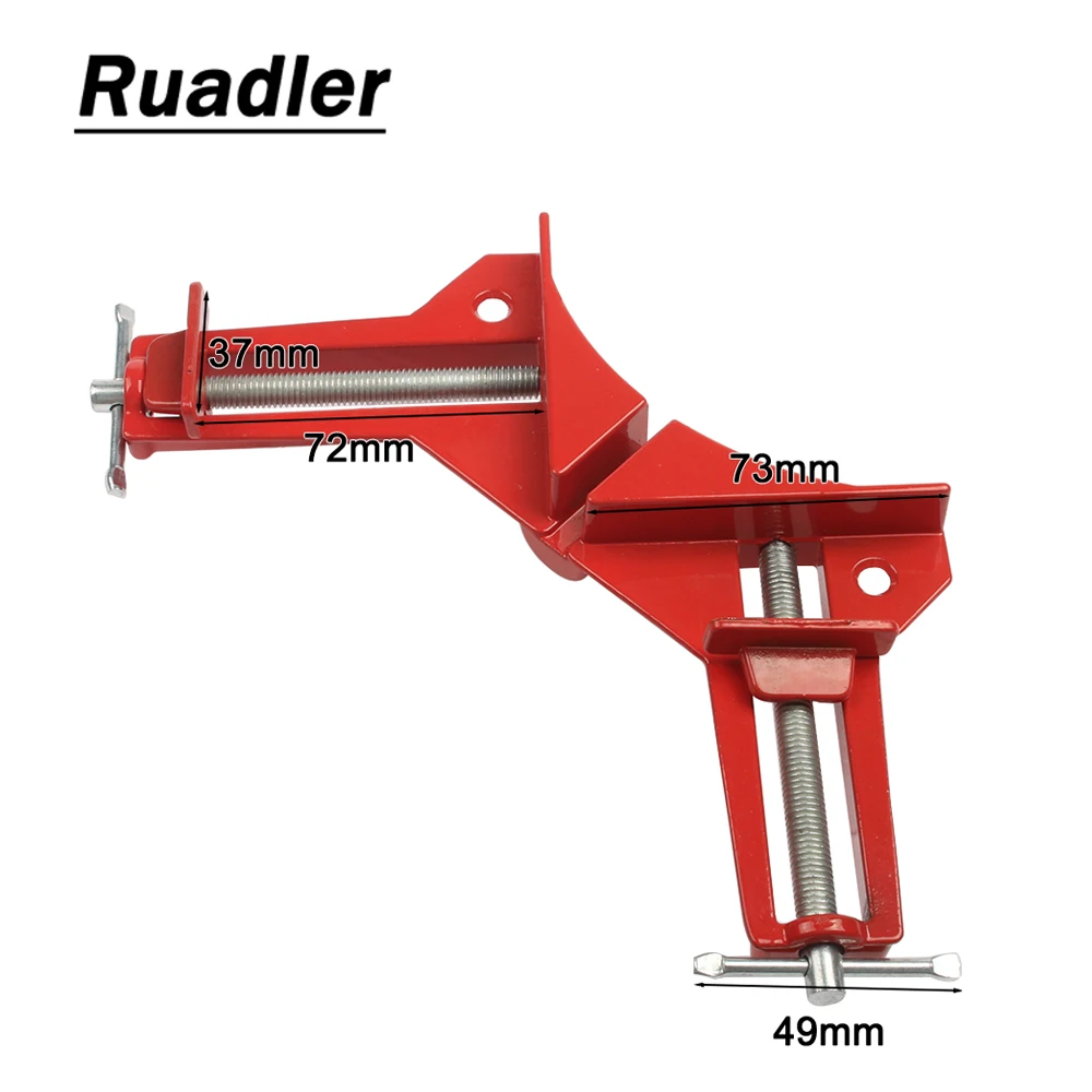 

90 Degree Straight Angle Clamp Carpentry Presses Clamps Fast Woodworking Angle Seal Fixing Clips Sergeant Clamp Woodworking Tool