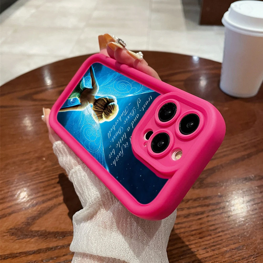 Мягкий чехол из ТПУ для телефона iPhone 11 12 13 14 15 Pro Max XR глаза ангела SS40