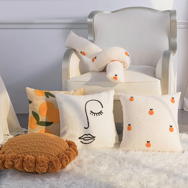 

2Pcs 100% Cotton Flax Pure Color Imitation Linen Pillow Case House Living Office Sofa Pillowcase Soft Plush Dakimakura