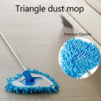 triangle cleaning mop flat lazy mop wall household cleaning chenille mop washing mop dust remover home clean tools