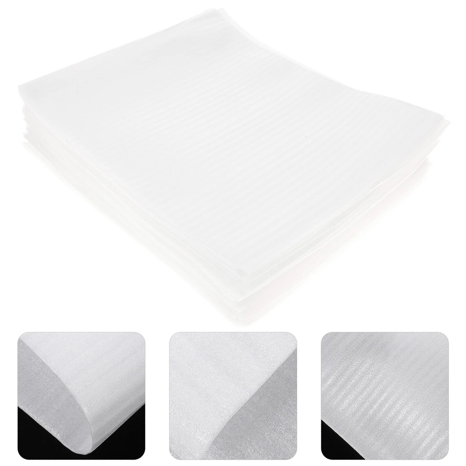 

100pcs Cushion White Bags Wrap Sheets Packing Cushioning White Bags for Dishes Glasses Packing Moving Shipping and Storage