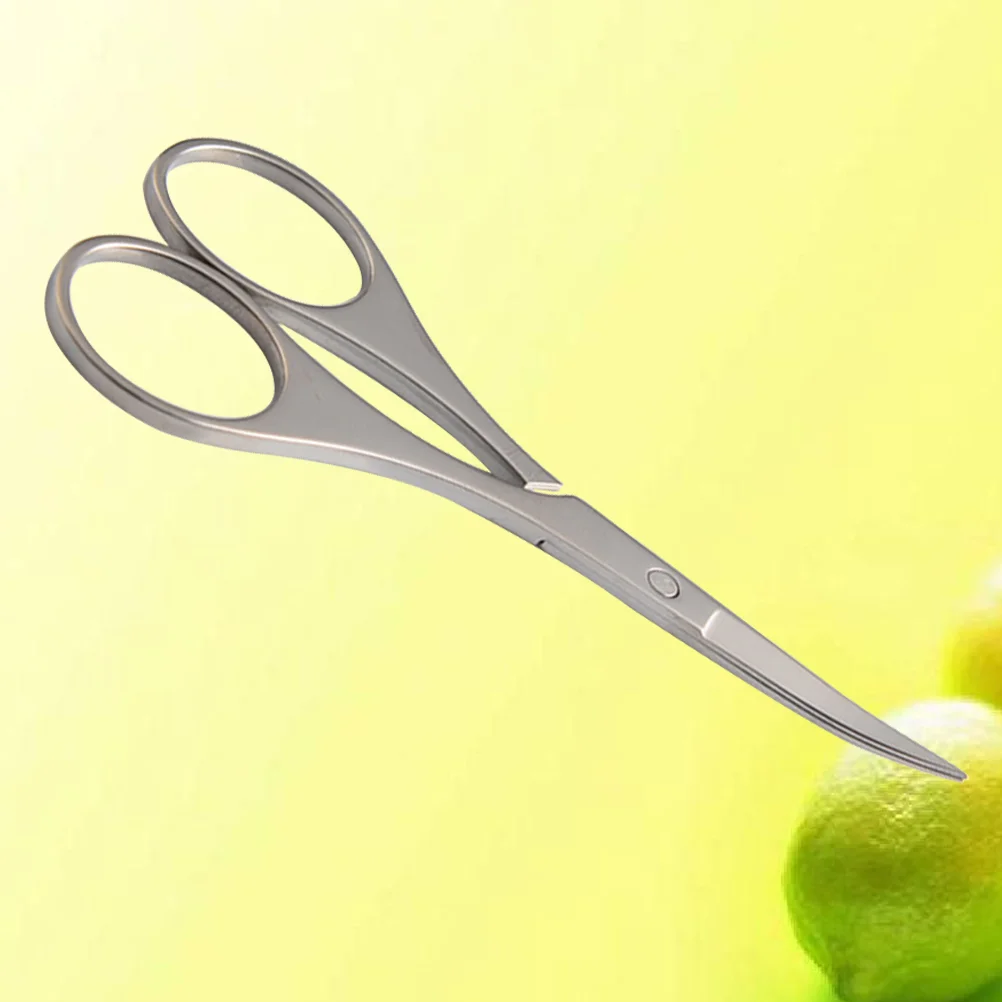 

1pc Nose Hair Men Woman Professional Stainless Steel Curved Craft Scissors Nasal Hair Scissors for Men Nose Hair Trimmer