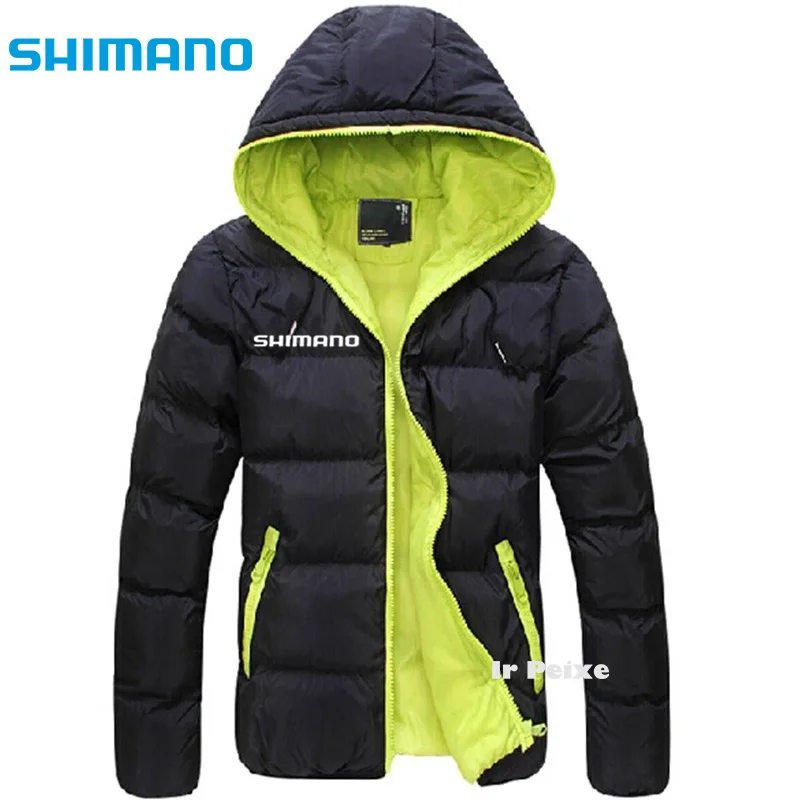 

Рыболовная куртка Shimanos, зимняя теплая хлопковая одежда, дышащая одежда для рыбалки, ветрозащитная Мужская одежда для альпинизма и рыбалки