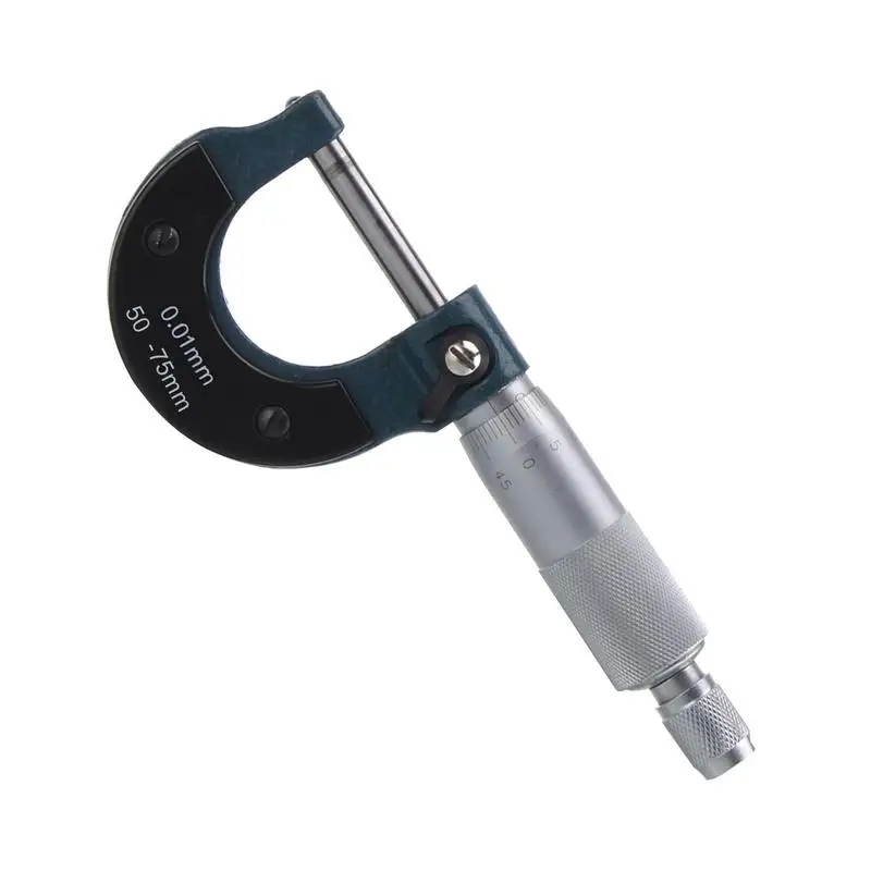 

Portable Micrometer Engineer Tool Gauge Portable Clear Scale Alloy Micrometer Ruler Measuring Tool For Home Repairers Workers