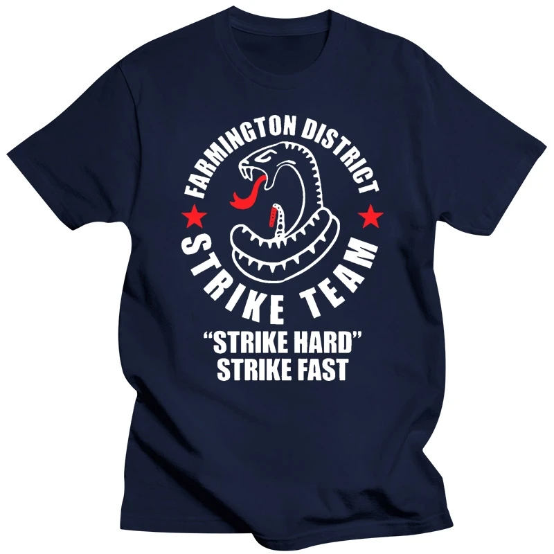 Футболка The Shield Strike Team Vic Makey из сериала дизайнерская футболка мужская для