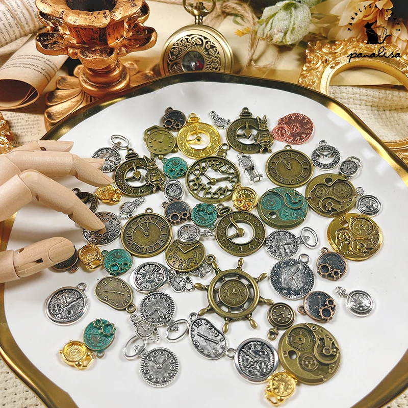 

Подвеска Panalisacraft, подвеска, смешанные винтажные подвески из металлического цинкового сплава для самодельных карт, ювелирных изделий, ручно...