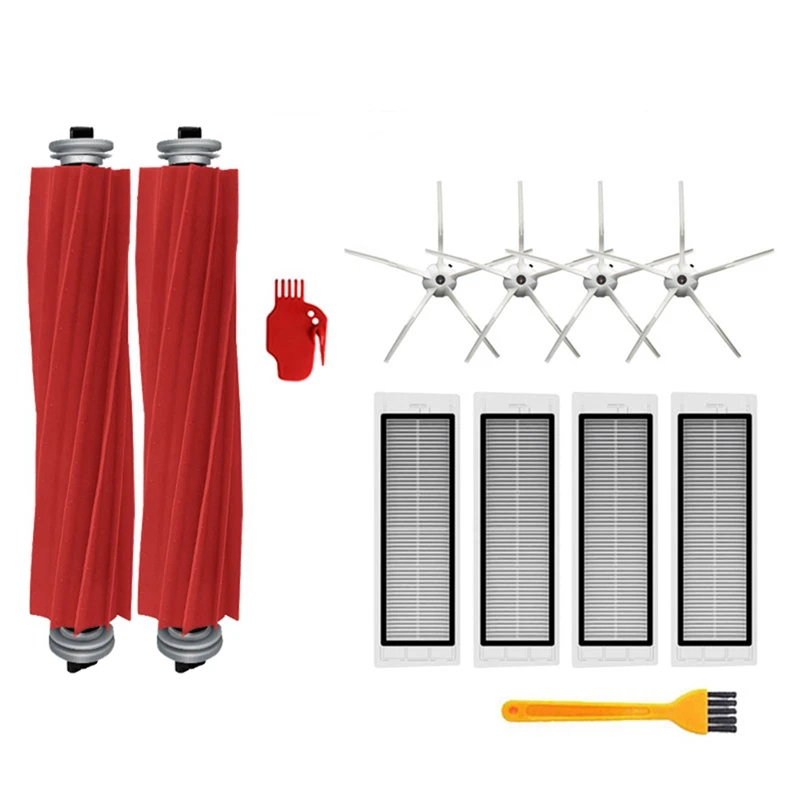 

Roller Side Brush Filter Replacement Accessories For Roborock Q5+ Robotic Vacuum Cleaner