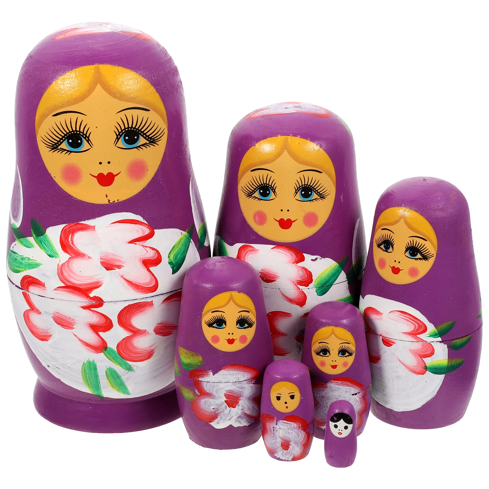 

Russia Wood Carving Kit Children Craft Nesting Dolls Kits Kids House Ornament Wooden Crafts