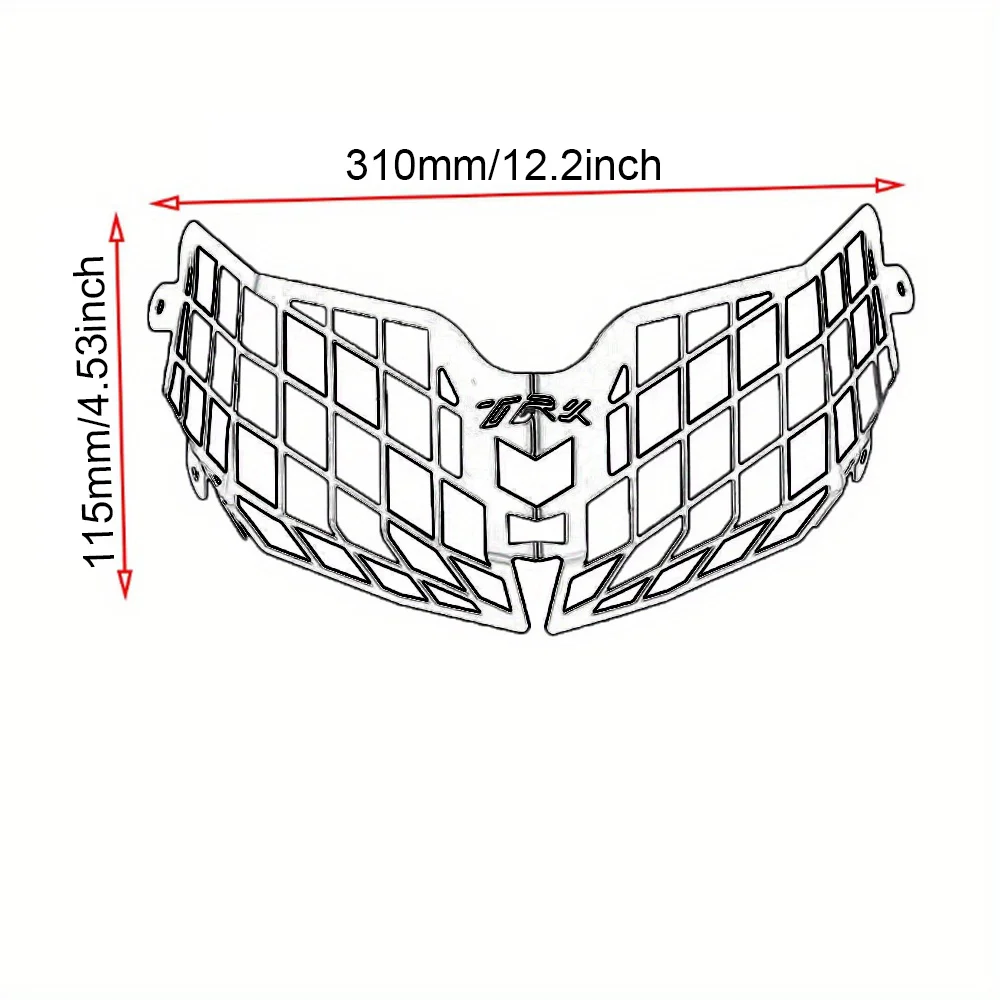 Для Bennlli TRK 502 X TRK502X TRK502 2022 2021 2020 2018 2019 мотоциклетная фара защитная крышка решетка