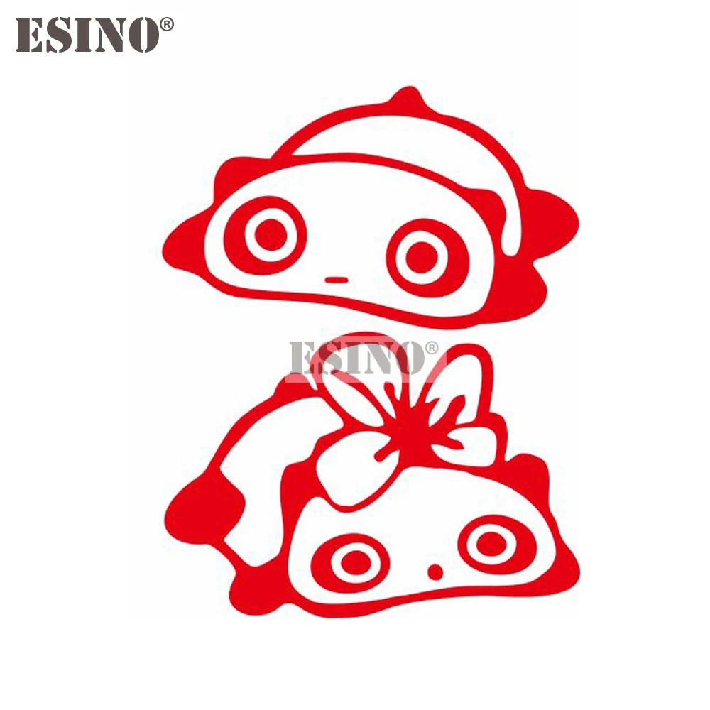 2 х автомобильный Стайлинг креативные забавные наклейки на зеркало заднего вида