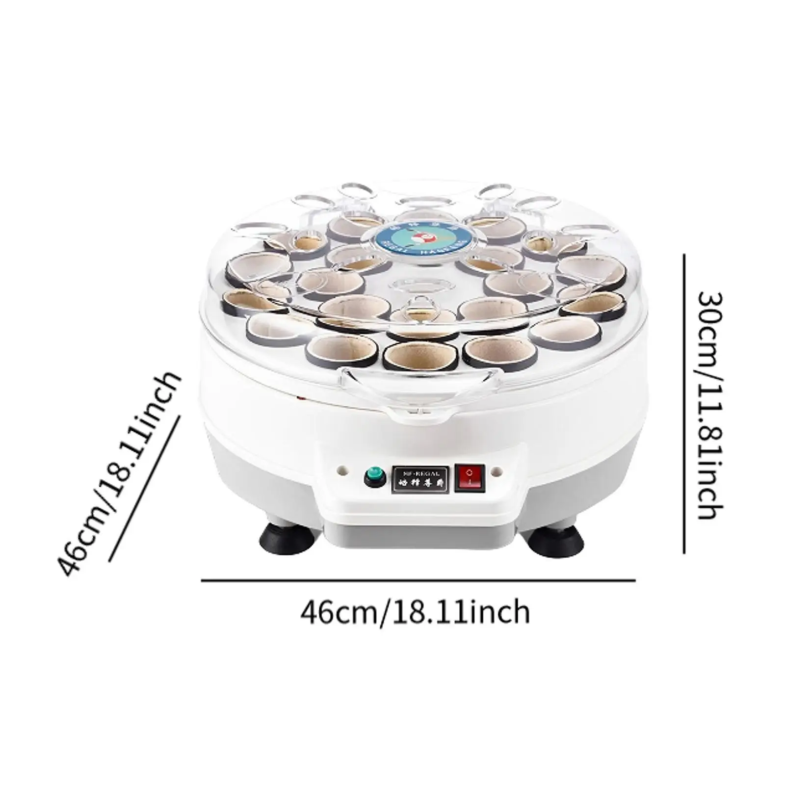 Машина для чистки шаров бассейна оборудование 46 см x 30 с крышкой универсальное