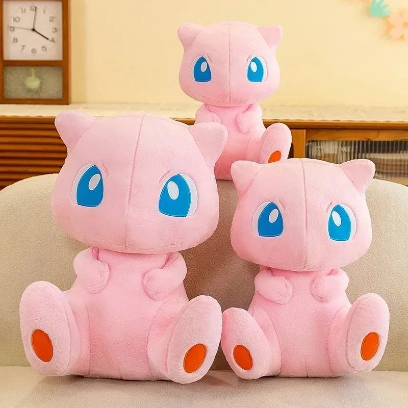Фото Pokemon Mew Mewtwo плюшевые игрушки Pokémon аниме плюшевые куклы полуфабрикат незаполненная кобура подарки на Рождество и день рождения для детей №5
