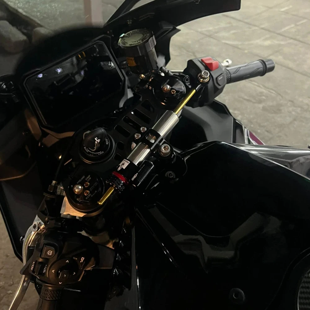 Фото Кронштейн-стабилизатор рулевого демпфера для мотоциклов YAMAHA YZF R9 2025, YZF-R9 2026: Аксессуары для предотвращения дрожания и повышения безопасности №4
