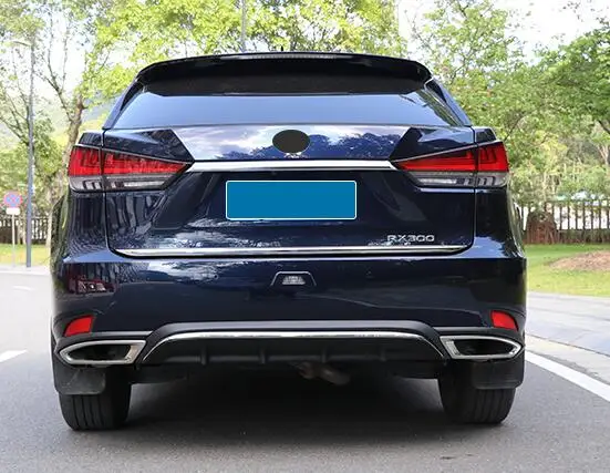 ABS Автомобильный задний бампер багажник губа диффузор Защитная скользящая