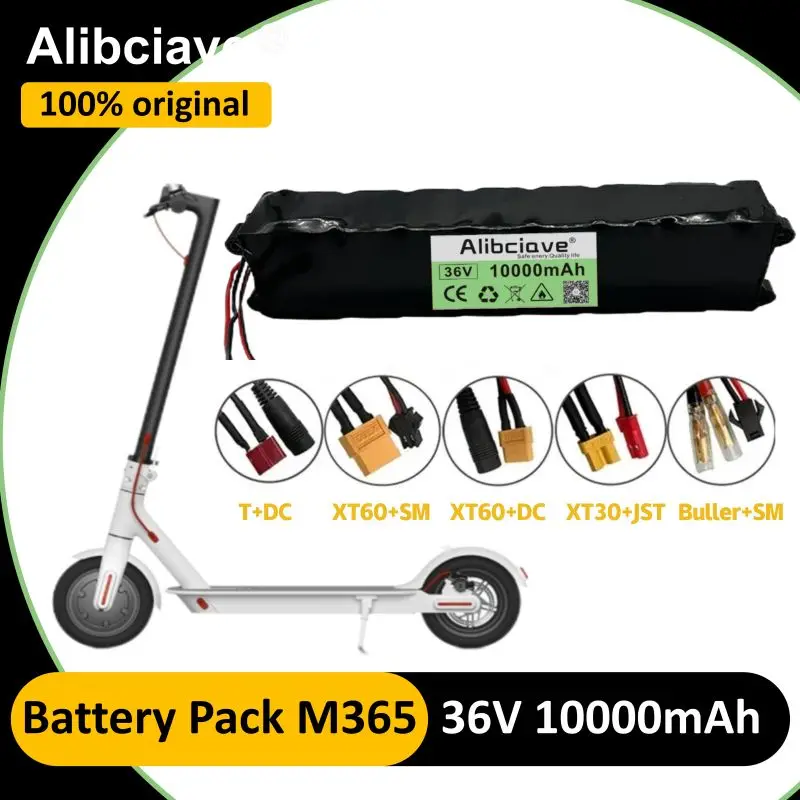 

Аккумулятор для электрического скутера 10S3P, 36 В, 10000 мАч, 36 В, литиевый аккумулятор 18650 для электрического скутера M365, аккумулятор для скутера 36 В