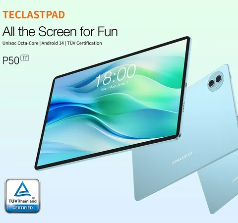 Teclast P50 планшет 11" Android 14 6ГБ/128ГБ