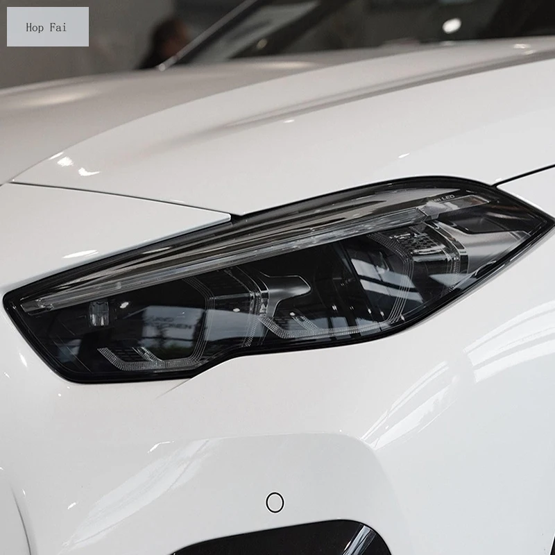 

Автомобильная передняя фара, яркая Прозрачная черная наклейка из ТПУ для BMW 2 серии F44 Gran Coupe M235i 220d, аксессуары