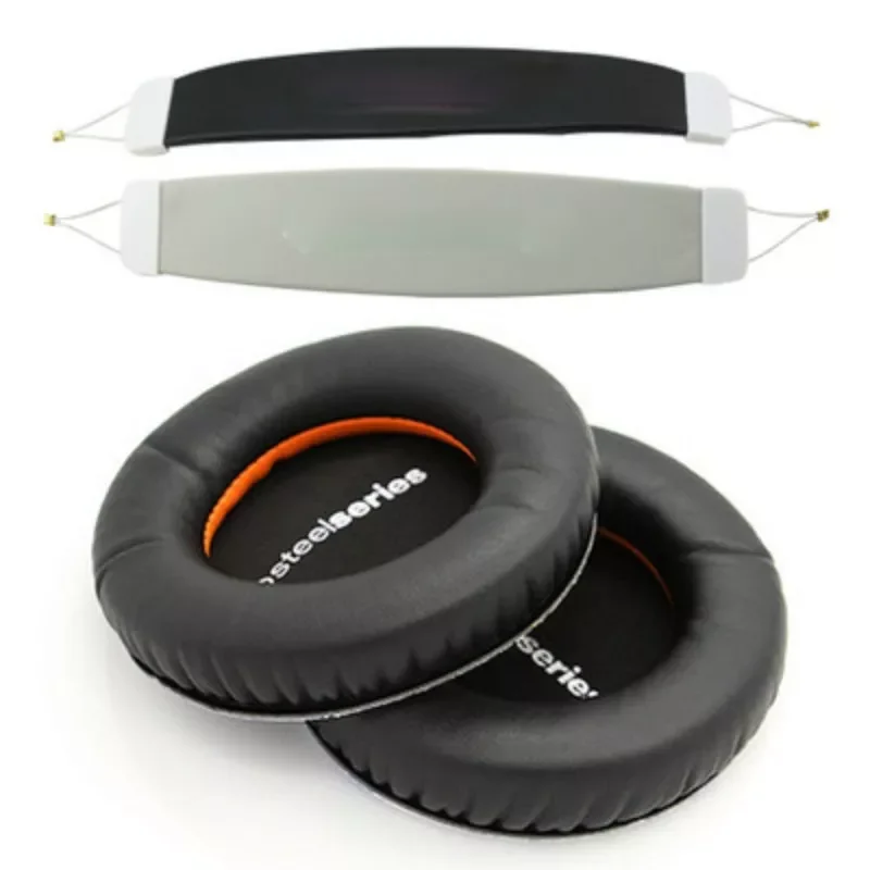 

Replacement Foam Earpads +headband Kussen Pads for Steelseries Siberia V1 V2 Headset Sponge Cushion Earbud Cover