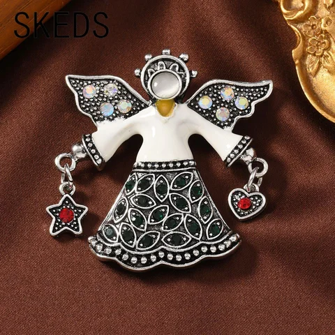 Брошь SKEDS Винтаж Ангел