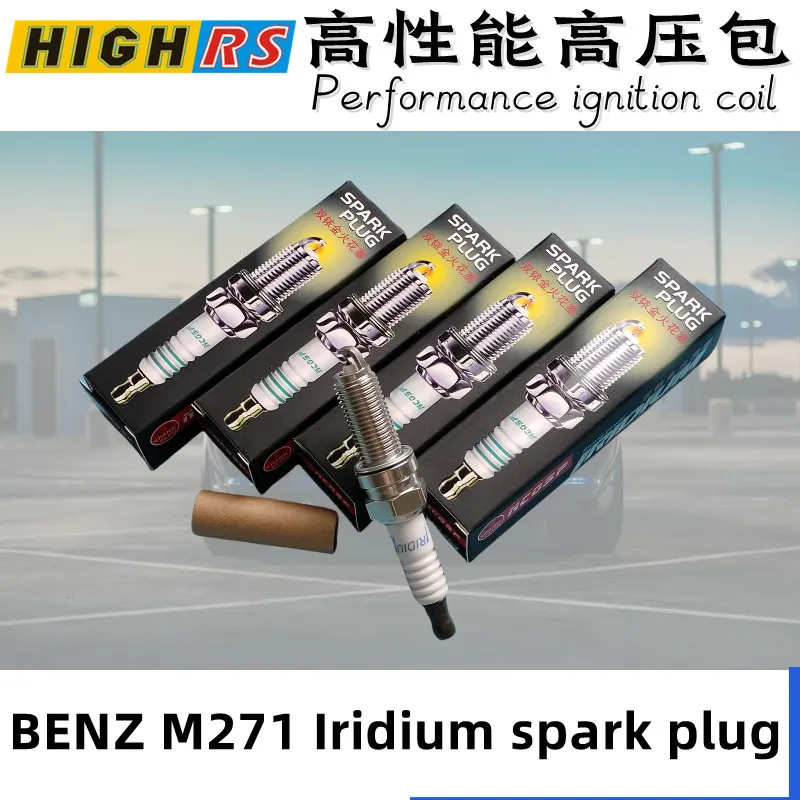 Фото Двойная иридиевая свеча зажигания M271 C180 C200 C230 C250 C160 CL203 CLK200 SLK200 R172 R171 E200 E260 W203 W204 W211 W212 A0041595803 №2