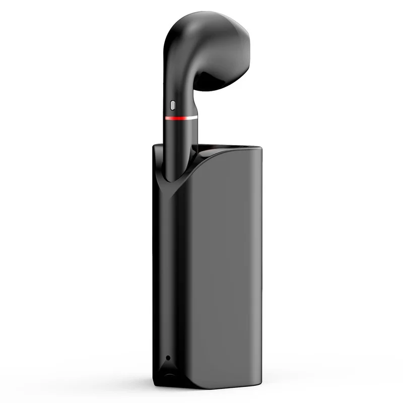 

K60 Wireless Earphone Bluetooth Earbuds Collar Clip On Lotus Single Ear Buds Handsfree Headset Car Driving Audifonos Inalambrico